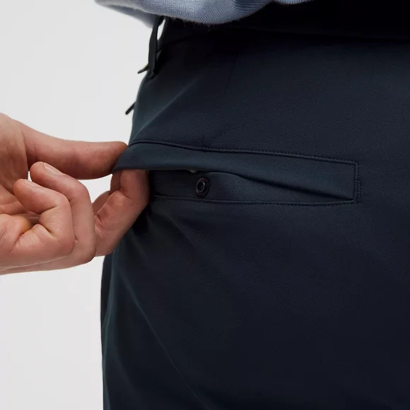 Lululemon ABC Classic Fit Trousers, Warpstreme, 36 X 32, Navy Blue - Picture 6 of 10